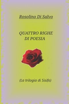 portada Quattro righe di Poesia: (la trilogia di Sisifo) (en Italiano)