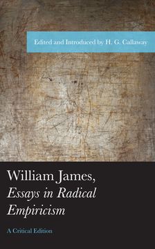 portada William James, Essays in Radical Empiricism (in English)
