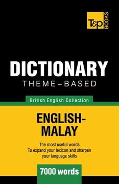 portada Theme-based dictionary British English-Malay - 7000 words (en Inglés)