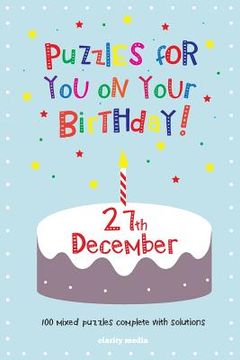 portada Puzzles for you on your Birthday - 27th December