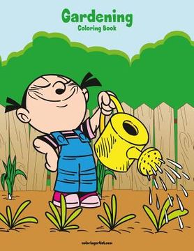 portada Gardening Coloring Book 1 (in English)