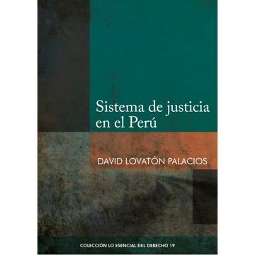 portada Sistema de Justicia en el Perú