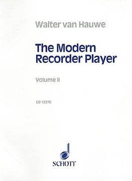 portada the modern recorder player, volume ii (en Inglés)