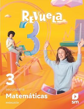 portada Matemáticas. 3 Secundaria. Revuela. Andalucía (in Spanish)