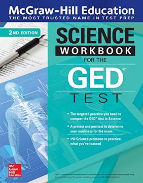 portada Mcgraw-Hill Education Science Workbook for the ged Test, Second Edition 