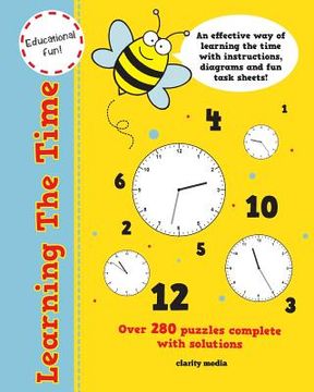 portada Learning The Time: Educational fun! Over 280 clock-face puzzles (in English)