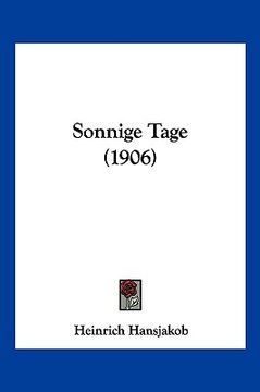 portada Sonnige Tage (1906) (in German)