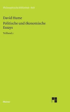 portada Politische und Ökonomische Essays (en Alemán)