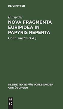 portada Nova Fragmenta Euripidea in Papyris Reperta 