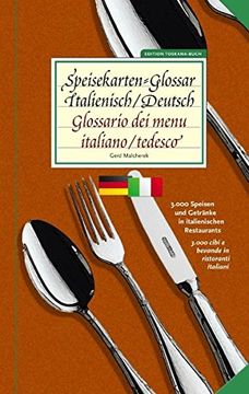 portada speisekarten-glossar italienisch/deutsch | glossario dei menu. italiano/tedesco