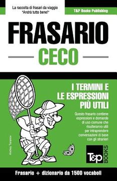 portada Frasario Italiano-Ceco e dizionario ridotto da 1500 vocaboli (en Italiano)