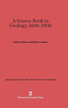 portada A Source Book in Geology, 1400-1900 (Source Books in the History of the Sciences) 
