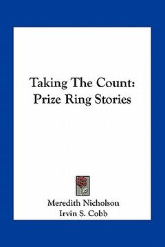 portada taking the count: prize ring stories