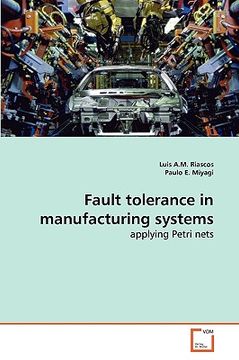 portada fault tolerance in manufacturing systems