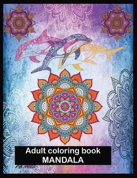 portada Adult Coloring book MANDALA (en Inglés)