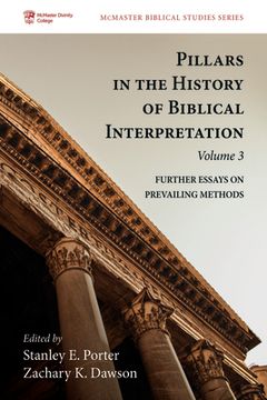portada Pillars in the History of Biblical Interpretation, Volume 3 (in English)