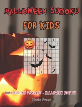 portada Halloween Sudoku For Kids: Hard Sudoku Puzzles - Halloween Edition (en Inglés)