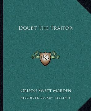 portada doubt the traitor (in English)