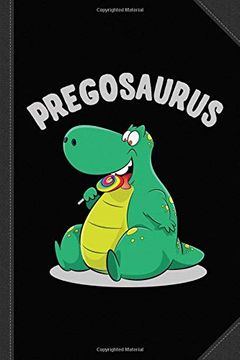 portada Pregosaurus Journal Not: Blank Lined Ruled for Writing 6x9 120 Pages 