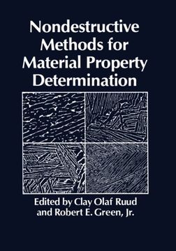 portada Nondestructive Methods for Material Property Determination