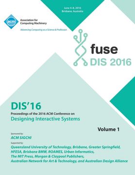 portada Dis 2016 Designing Interactive Interfaces Conference vol 1 (en Inglés)