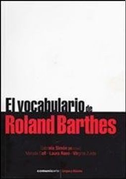 portada Vocabulario de Roland Barthes el (in Spanish)