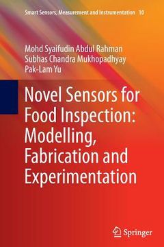 portada Novel Sensors for Food Inspection: Modelling, Fabrication and Experimentation (en Inglés)