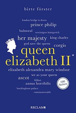 portada Queen Elizabeth ii. | Wissenswertes Über Leben und Wirken der Beliebten Monarchin | Reclam 100 Seiten (en Alemán)