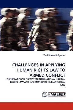 portada challenges in applying human rights law to armed conflict (en Inglés)
