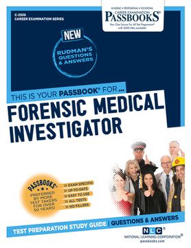 portada Forensic Medical Investigator (C-2936): Passbooks Study Guide Volume 2936 (en Inglés)