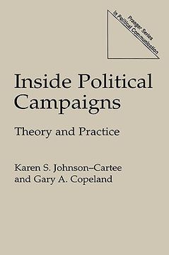 portada inside political campaigns: theory and practice (en Inglés)