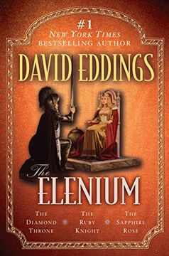 portada The Elenium: The Diamond Throne the Ruby Knight the Sapphire Rose (in English)