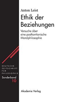 portada Ethik der Beziehungen (Deutsche Zeitschrift für Philosophie (en Alemán)
