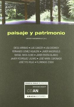 portada Paisaje y Patrimonio (in Spanish)