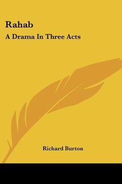 portada rahab: a drama in three acts (in English)