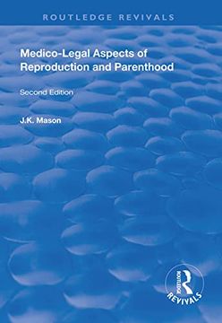 portada Medico-Legal Aspects of Reproduction and Parenthood (Routledge Revivals) (en Inglés)