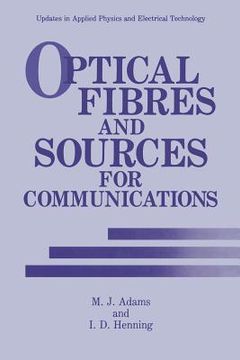 portada Optical Fibres and Sources for Communications (en Inglés)