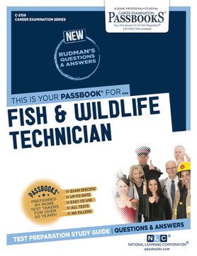 portada Fish & Wildlife Technician (C-3159): Passbooks Study Guide Volume 3159