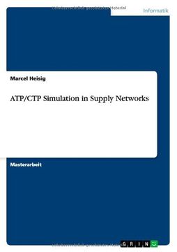 portada ATP/CTP Simulation in Supply Networks (German Edition)