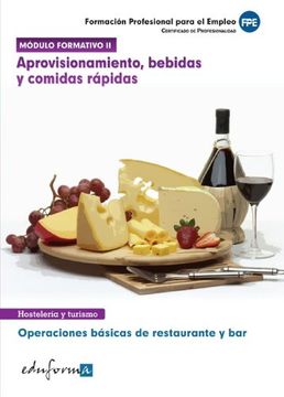 portada Modulo formativo 2 - aprovisionamiento bebidas y comidas rapidas (Pp - Practico Profesional)