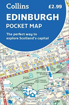 portada Edinburgh Pocket Map: The Perfect way to Explore Edinburgh [Idioma Inglés] (Collins Pocket Maps) (en Inglés)