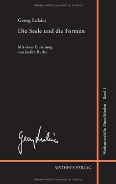 portada Werkauswahl in Einzelbänden 1. Die Seele und die Formen: Essays (in German)