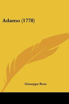 portada adamo (1778) (en Inglés)