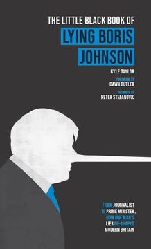 portada The Little Black Book of Lying Boris Johnson (en Inglés)