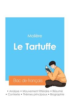 portada Réussir son bac de Français 2024: Analyse du Tartuffe de Molière (en Francés)