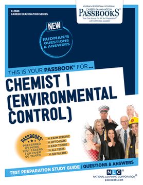 portada Chemist I (Environmental Control) (C-2983): Passbooks Study Guide Volume 2983 (en Inglés)