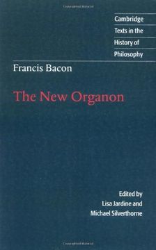 portada Francis Bacon: The new Organon Paperback (Cambridge Texts in the History of Philosophy) (en Inglés)