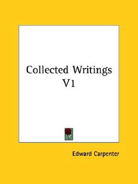 portada collected writings v1 (in English)