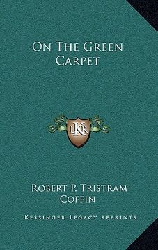 portada on the green carpet (en Inglés)