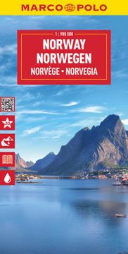 portada Marco Polo Reisekarte Norwegen 1: 900. 000: 1: 900000 (en Alemán)